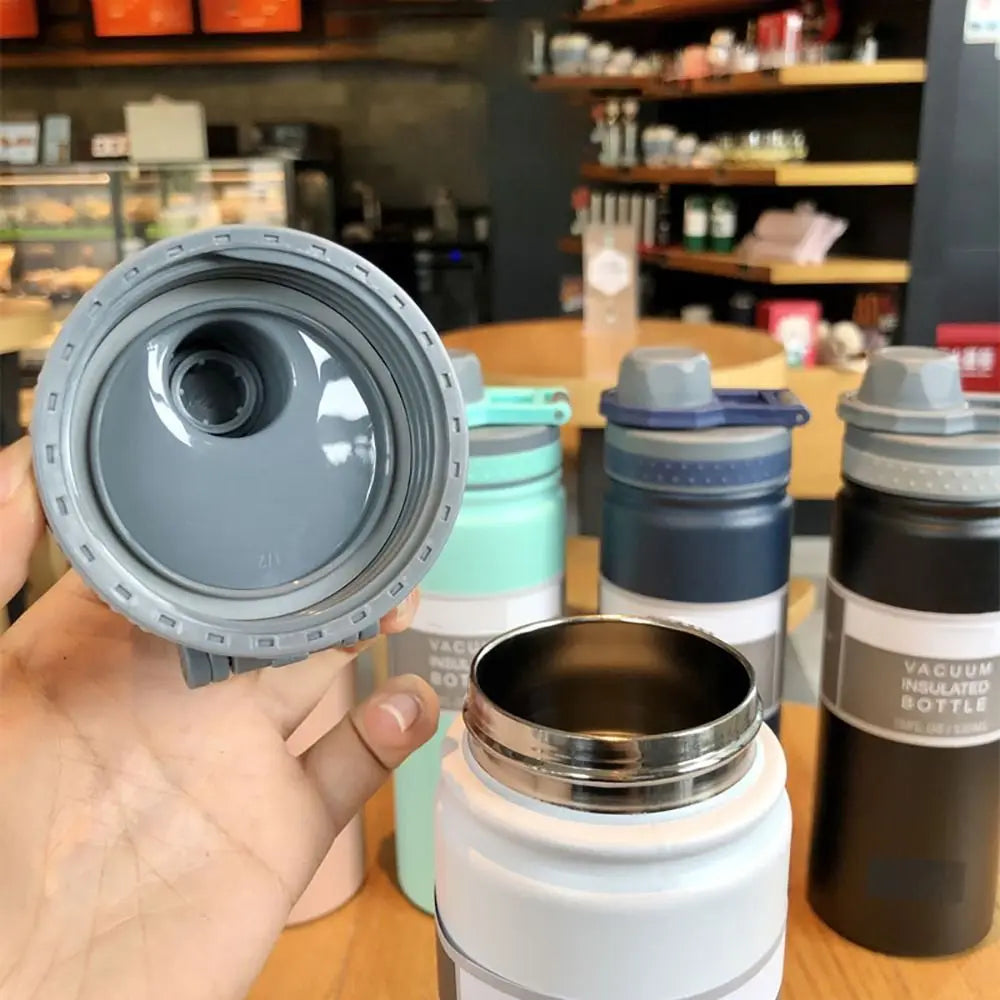 PVC Bottle Cover 530ml/750ml Splash Spill Proof Sealing Lids with Seal Ring for Tyeso 530ml/750ml TS-8706B/TS-8709B