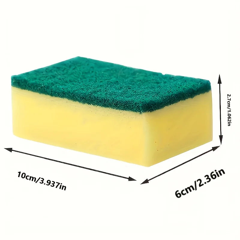 100pcs Magic Cleaning Sponges Reusable Pan Pot Dishwashing Scouring Pads Household Kitchen Sponge Wipes Brush Clean Tools